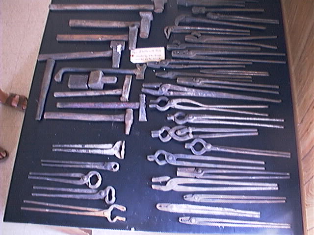 Another shot of the blacksmith's tools